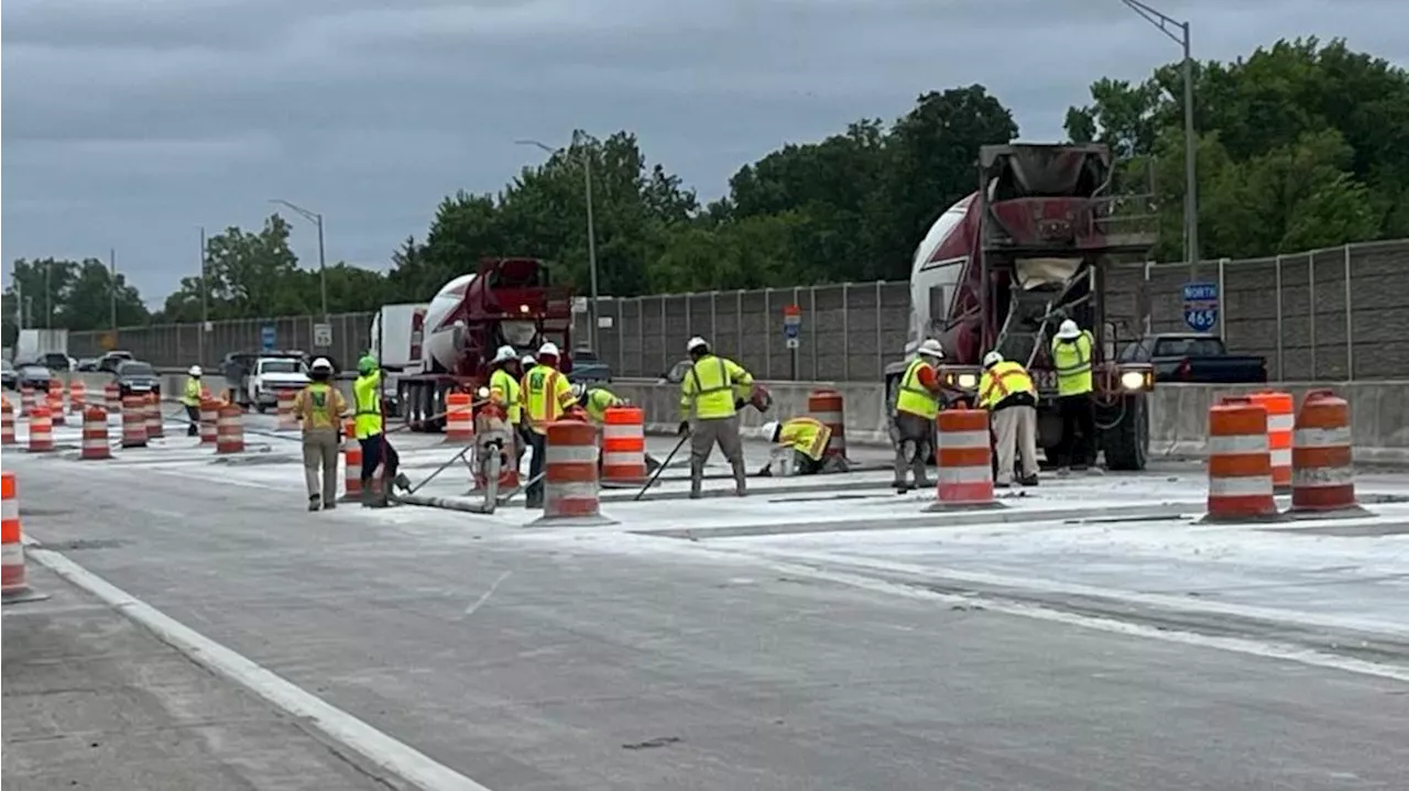 Checking in at halfway point of southbound I-465 closures