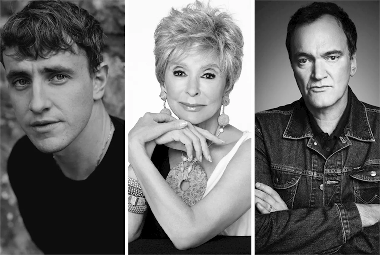 Paul Mescal, Rita Moreno and Quentin Tarantino to Be Honored at the 2024 Academy Museum Gala