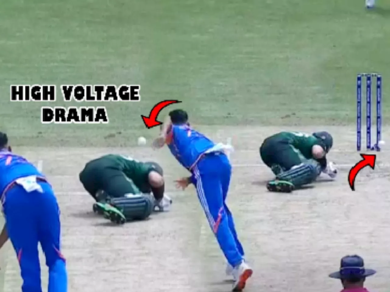 Video: Ind vs Pak मॅचमध्ये High Voltage Drama! सिराजने रिझवानला बॉल फेकून मारला अन्..