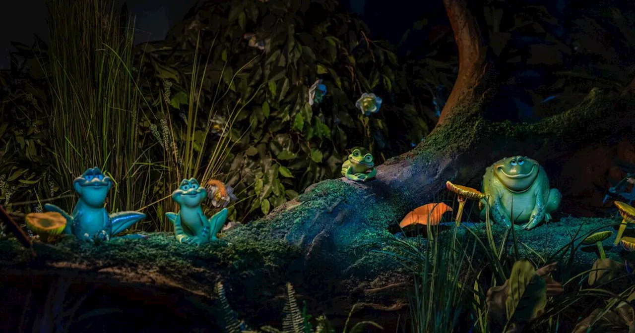 First look at Walt Disney World's newest ride, Tiana's Bayou Adventure