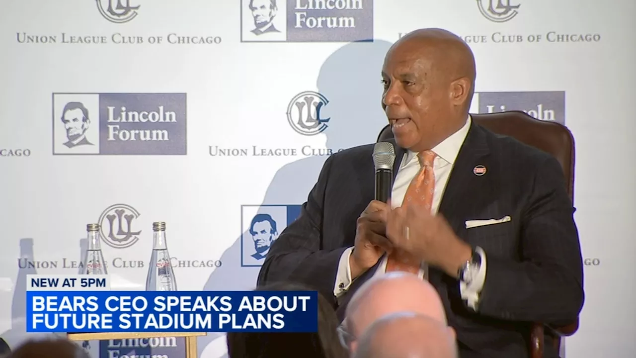 Chicago Bears President Kevin Warren talks domed lakefront stadium plans at Union Club