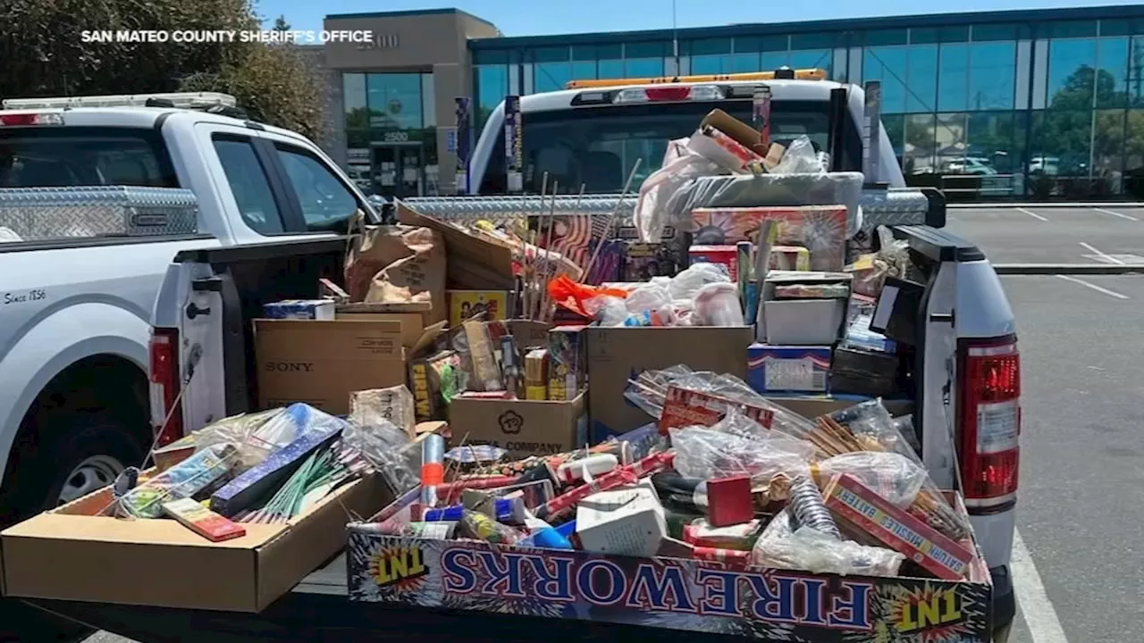 San Mateo County hosting fireworks buyback events ahead of July 4th