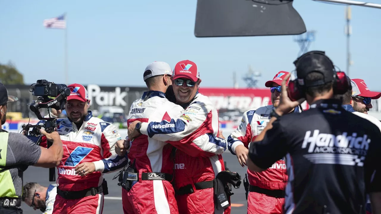 AUTO RACING: NASCAR debuts Cup Series in Iowa with Larson coming off Sonoma win; F1, IndyCar idle