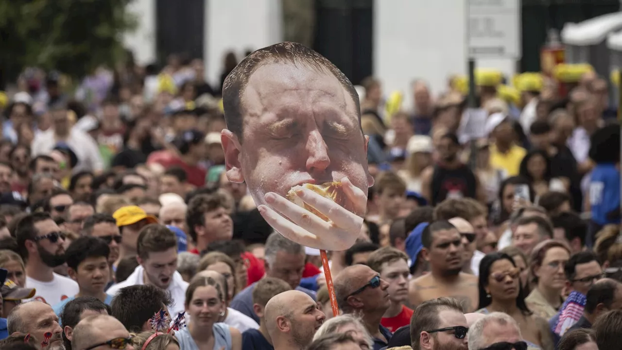 Joey Chestnut out of Nathan’s July 4 hot dog eating contest