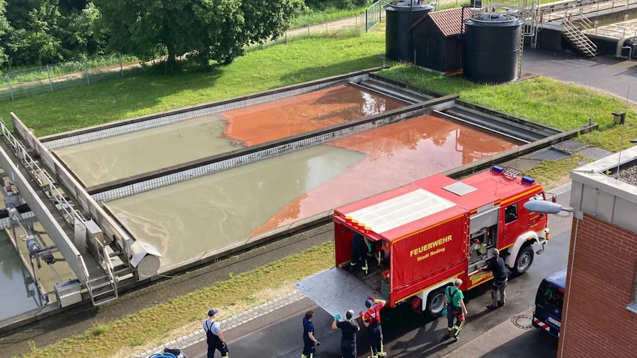 10.000 Liter illegal eingeleitetes Öl legen Günzburger Kläranlage lahm