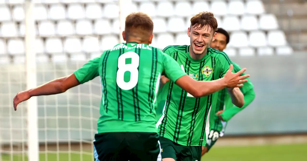 Northern Ireland 2 Andorra 0: Conor Bradley bags early double in Murcia friendly