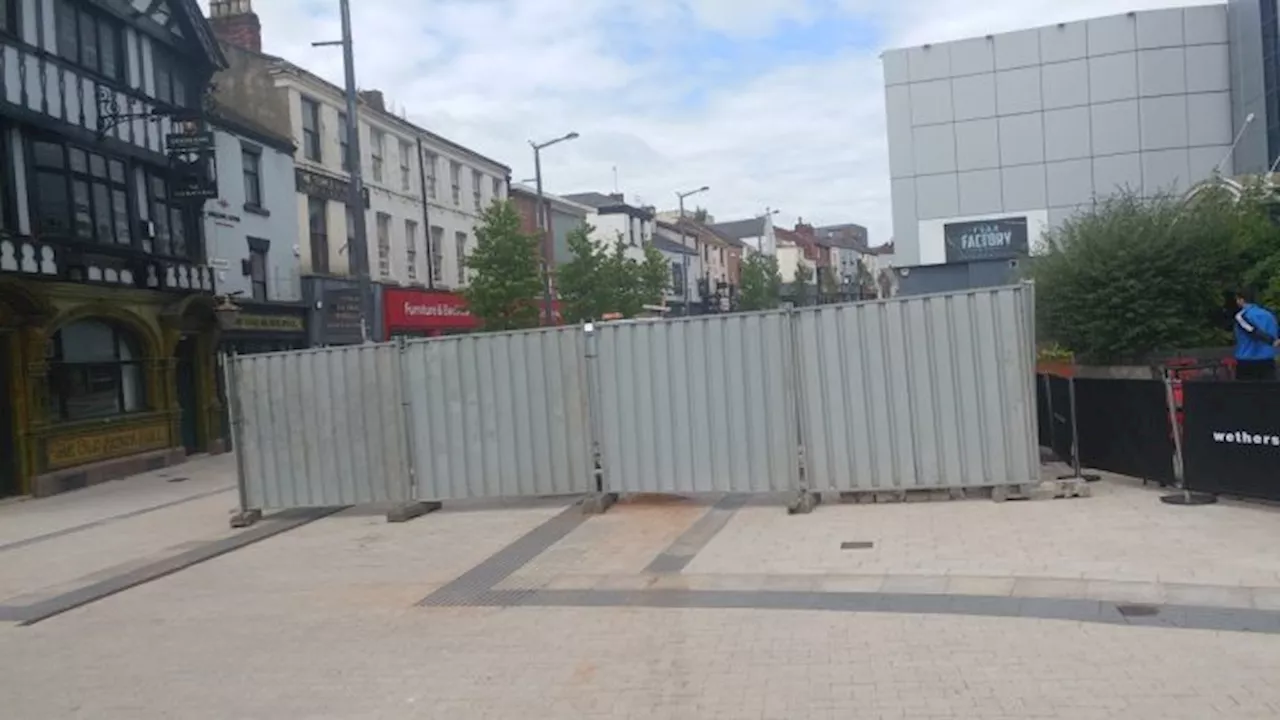 Friargate safety bollards are final piece of work needed