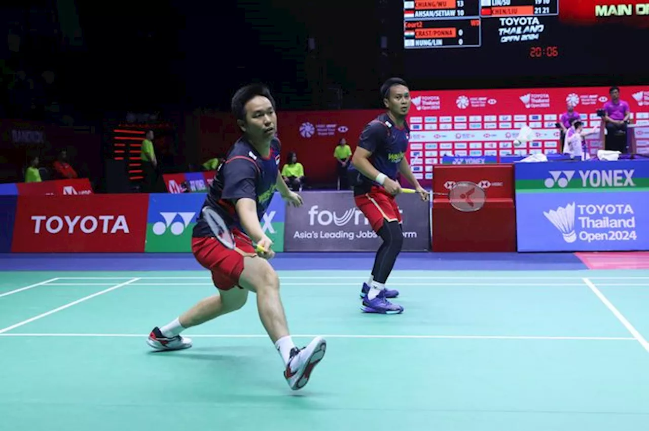  Ahsan/Hendra Selangkah Lagi Hadapi Derbi Rasa Indonesia, Pramudya Menanti