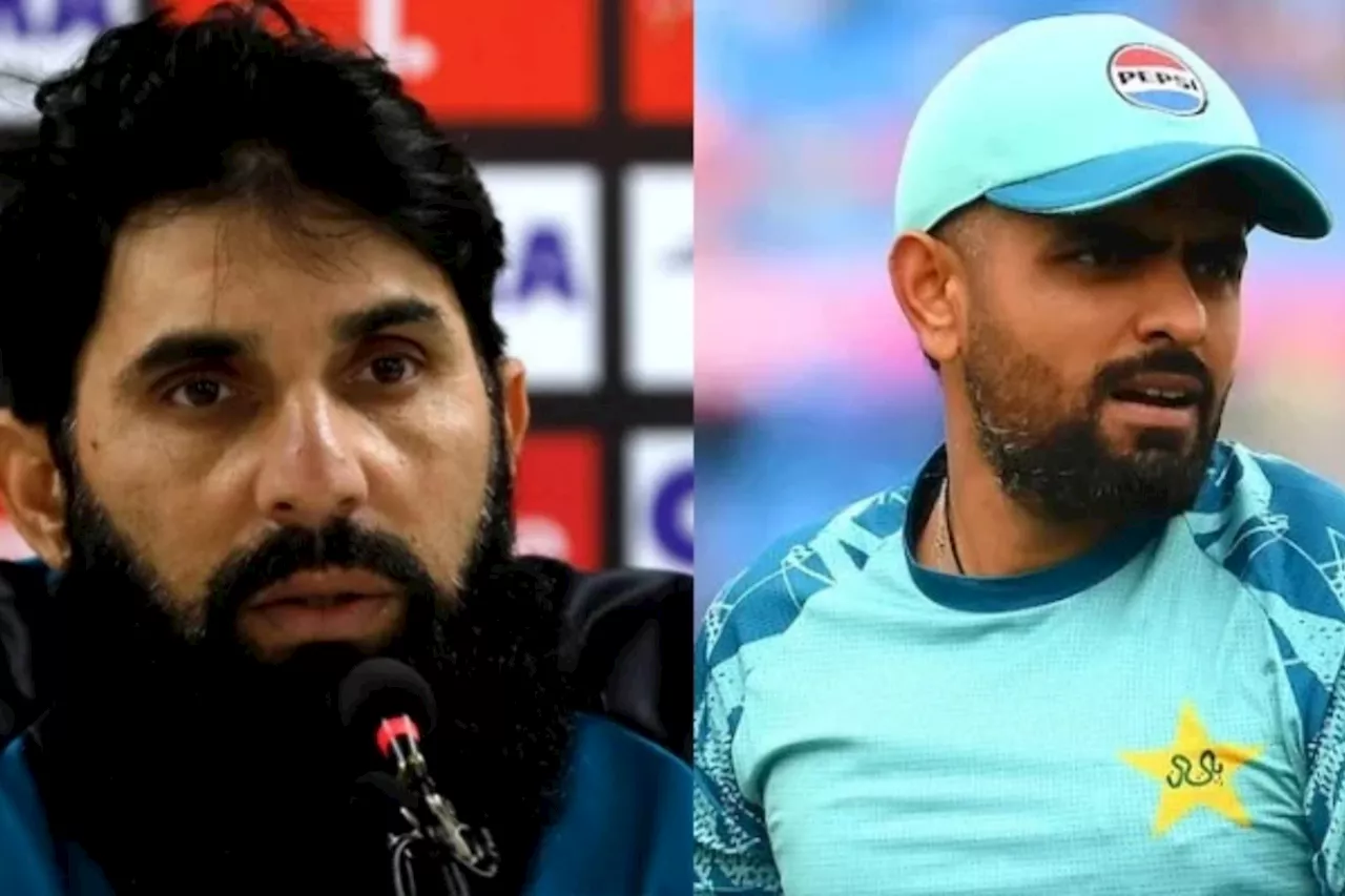 Misbah-ul-Haq slams Babar Azam for not performing well in ICC tournaments