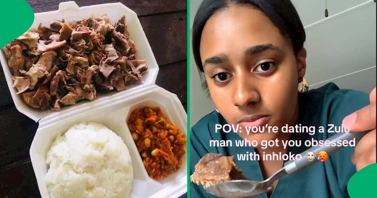 Breaking Tradition?: Woman Shares How Zulu Boyfriend Has Her Obsessed With Inyama Yenhloko in Video