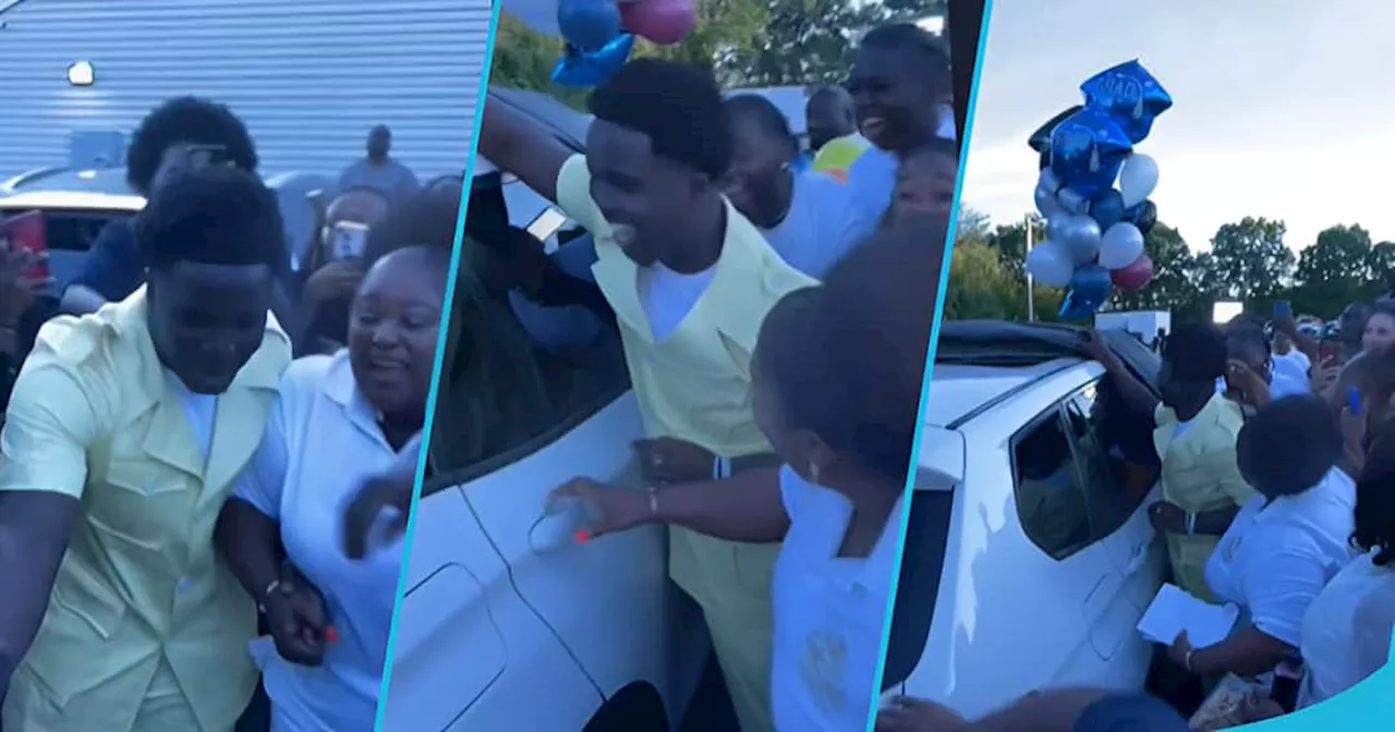 Parents Gift Son BMW Car After Graduation From High School in US: “He’s Blessed”