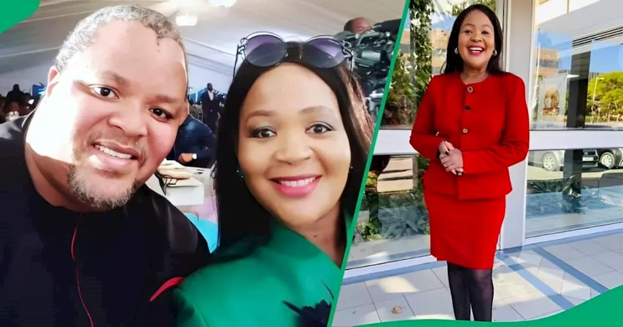 Zanele Mbokazi's husband Bishop Mpendulo Nkambule speaks following a