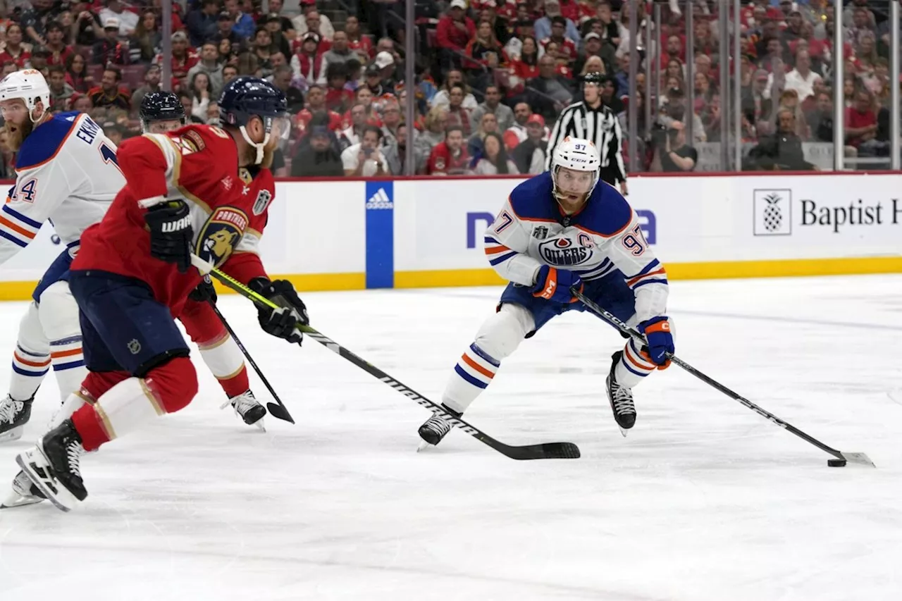 Hockey fans in Newmarket watching Cup final at 'Connor McDavid Square'