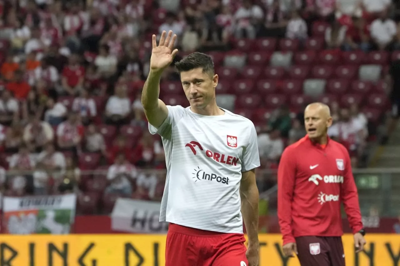 Injured Poland striker Robert Lewandowski will miss Euro 2024 opener