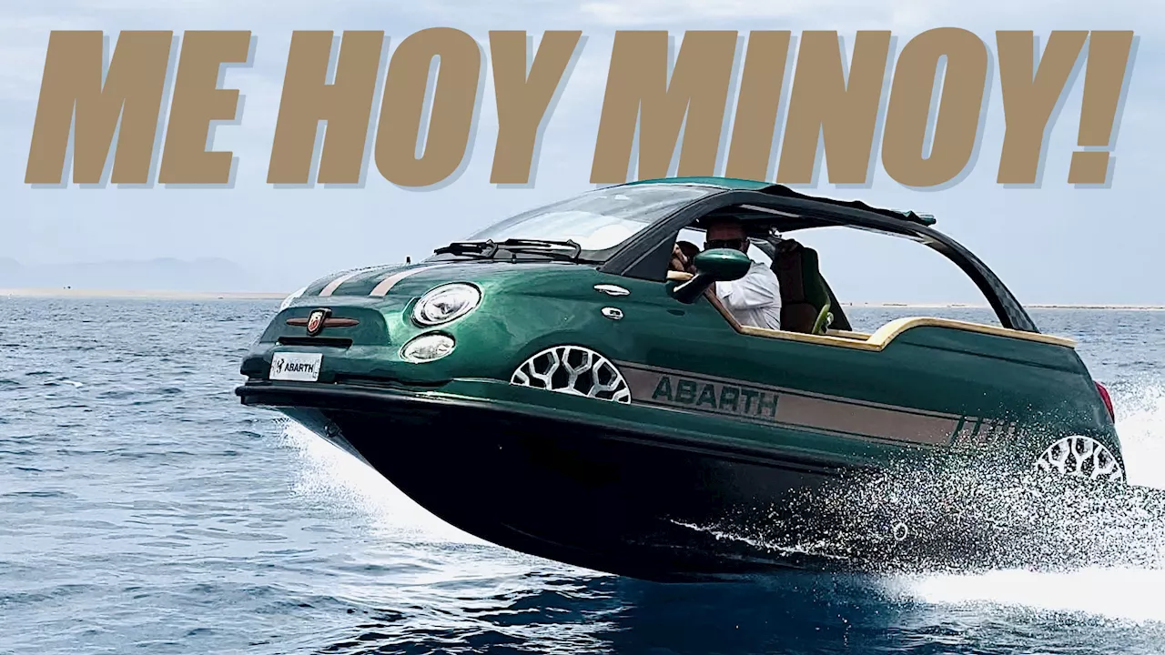 Is This 230-HP Abarth Offshore The Most Expensive Bath Toy Ever?