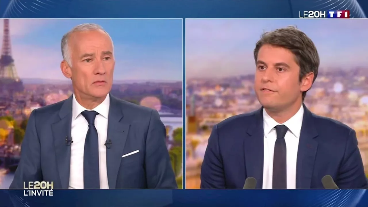 Gabriel Attal : Gilles Bouleau rame en direct pour tirer les vers du nez au Premier ministre