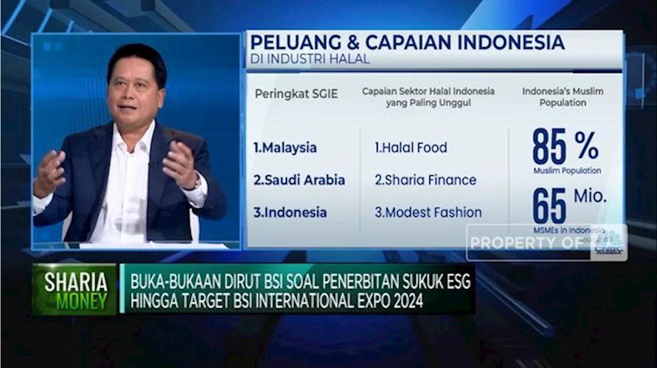 BSI Terbitkan Sukuk ESG Rp3 T, Dananya Mengalir ke Sini