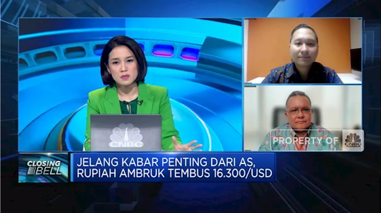 Video: Rupiah Ambruk ke Rp16.300/USD, Apa Penyebab & Efek Buruknya?