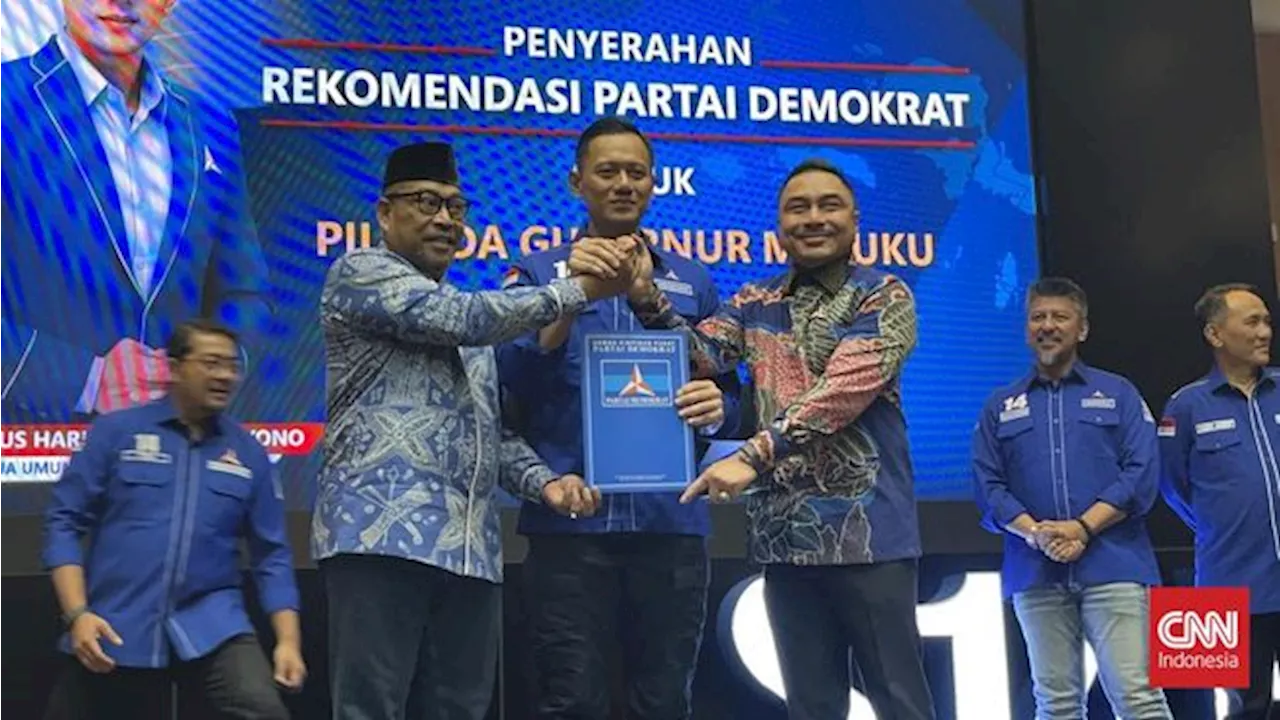 AHY Dukung Murad Ismail dan Michael Wattimena di Pilgub Maluku