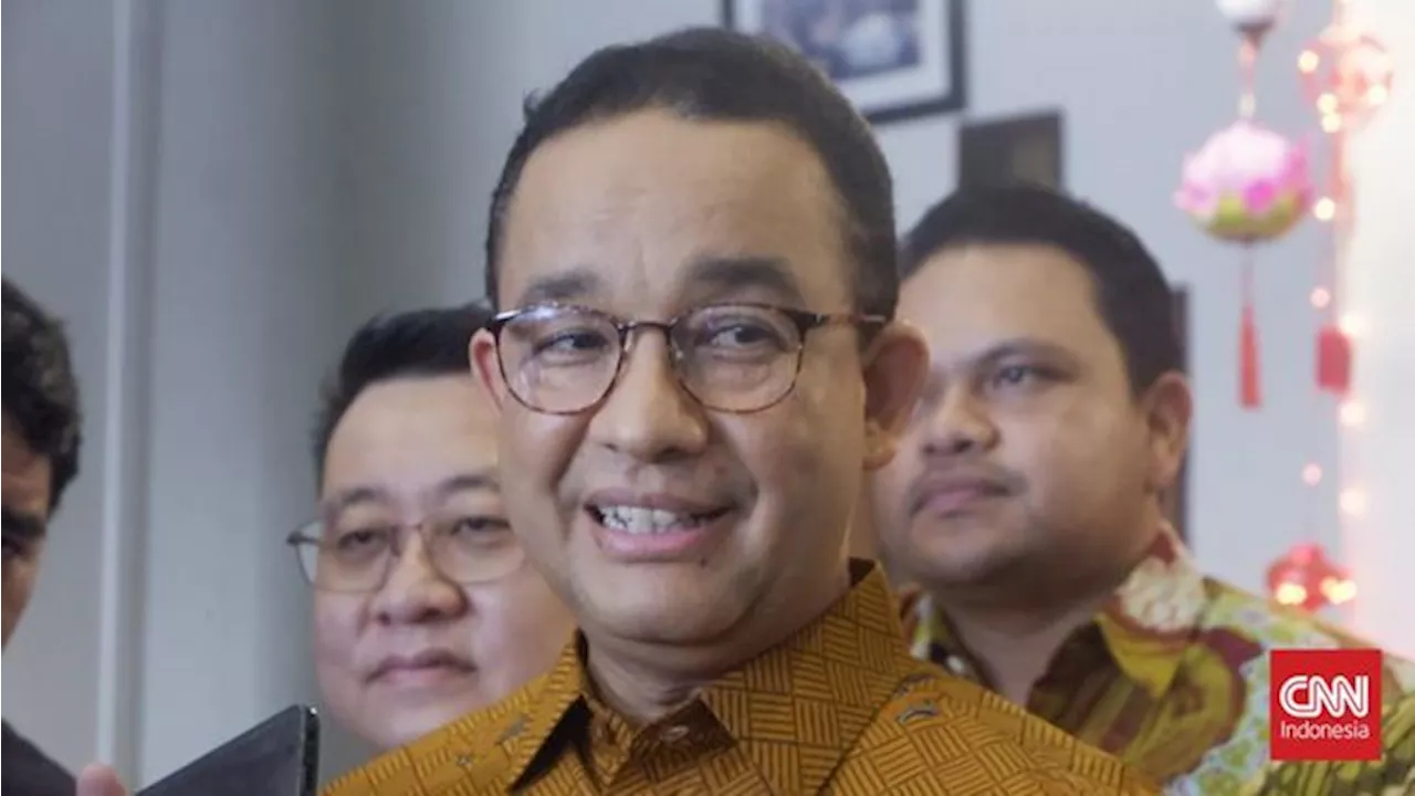 DPD PDIP DKI Usulkan Anies Jadi Cagub Jakarta ke Megawati