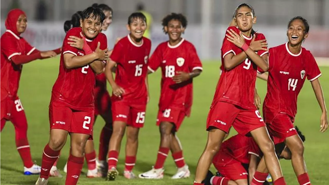 Hasil Uji Coba: Indonesia Bantai Bahrain, Claudia Cetak Gol Indah