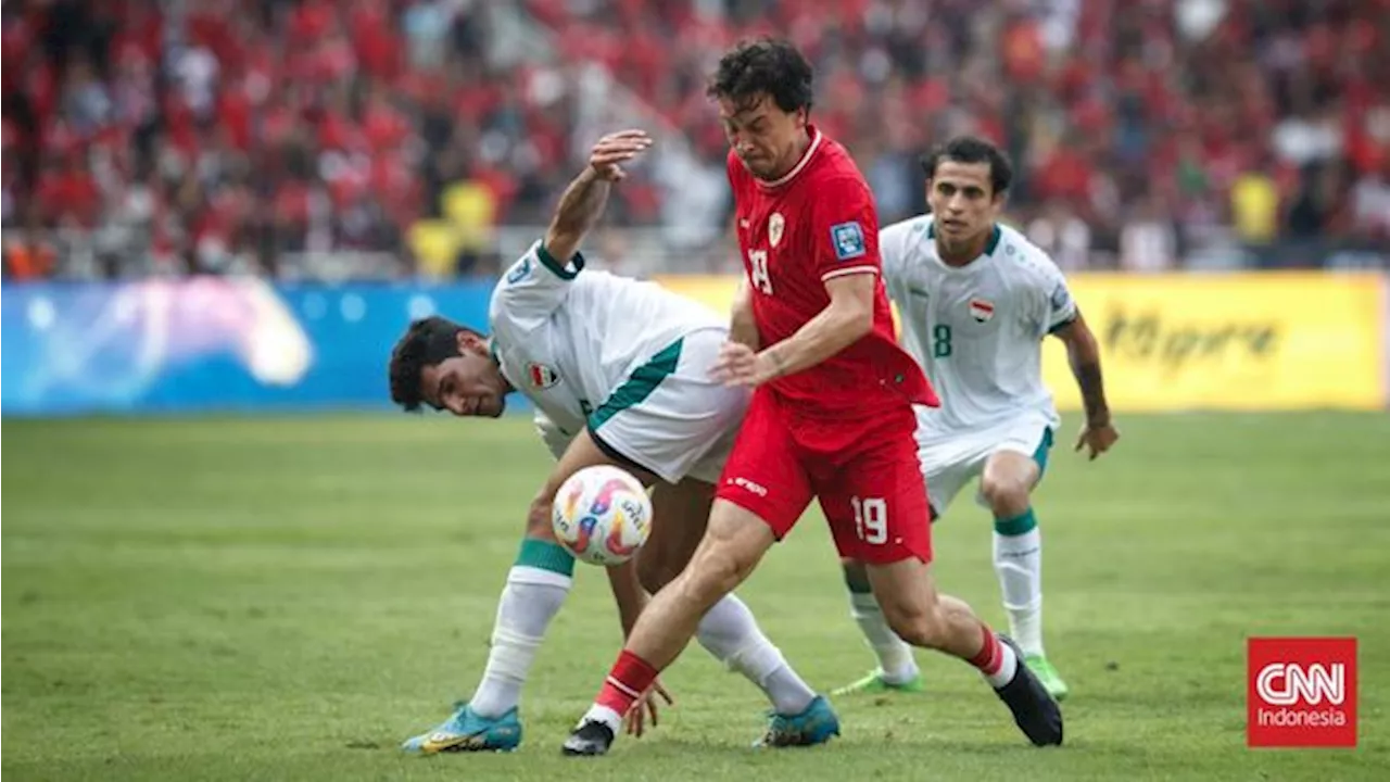 Thom Haye Cetak Gol Indah, Indonesia Unggul 1-0 di Menit ke-32