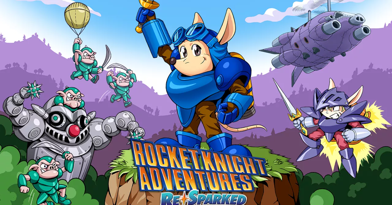 Rocket Knight Adventures: Re-Sparked Remasters 3 Classic Games