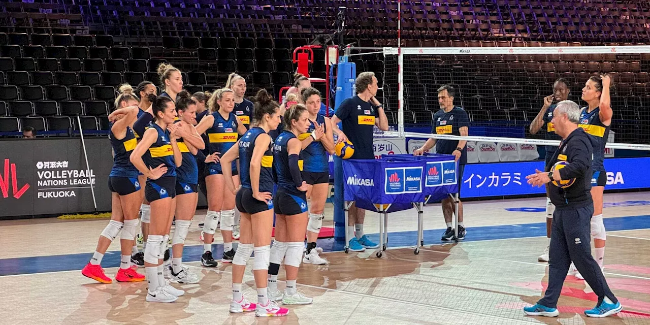 Nazionale Femminile: l'Italia domani in campo contro il Canada