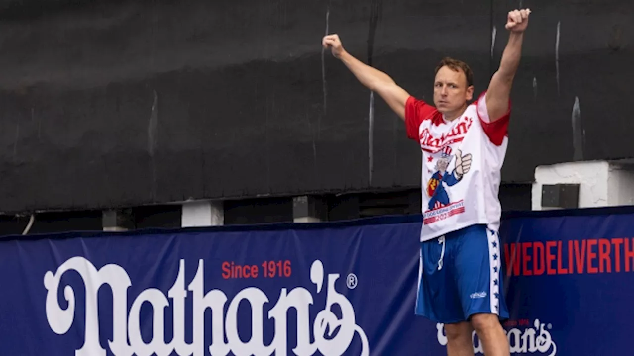 Joey Chestnut out of July 4 hot dog eating contest due to deal with ...