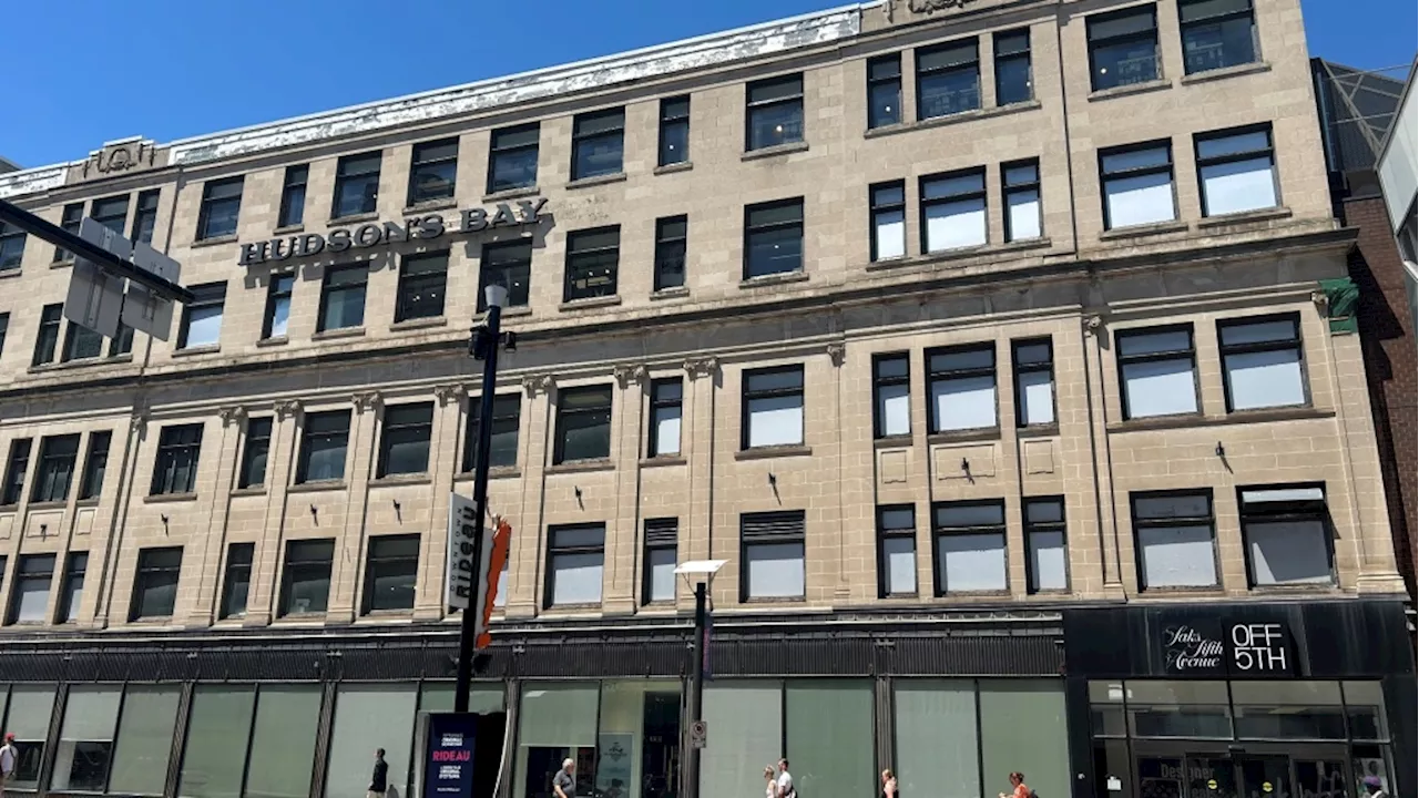 Hudson's Bay loses fight with city over heritage status for Rideau Street location