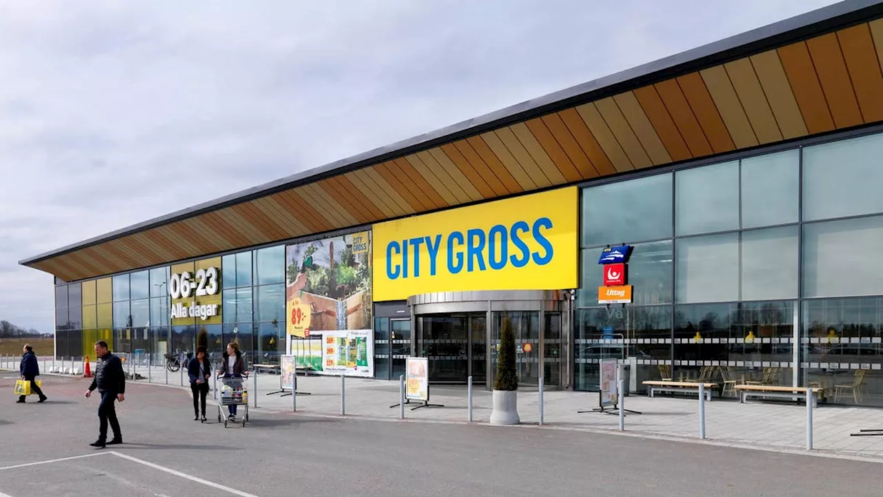 Värderingsras för City Gross innan Axfood köpte matkedjan