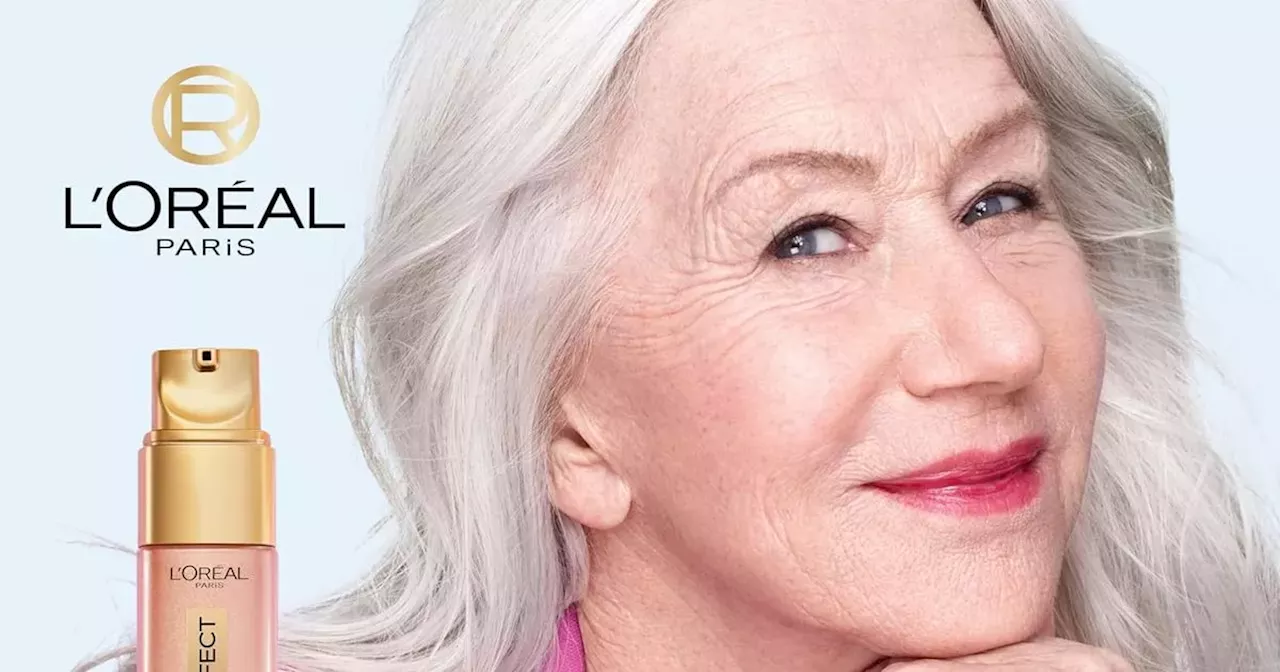 Helen Mirren's 'lovely bottle of glow' serum for mature skin now £10 at Boots