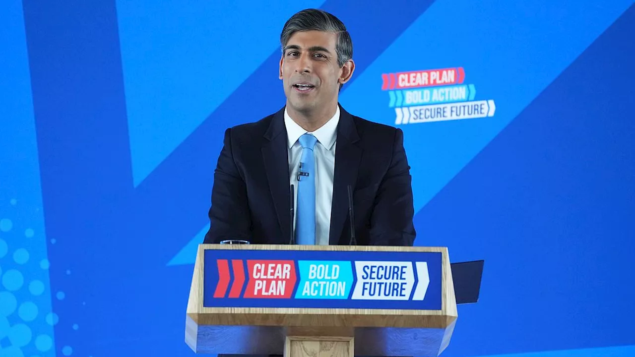 Rishi Sunak rolls the dice in 'Thatcherite' Tory manifesto