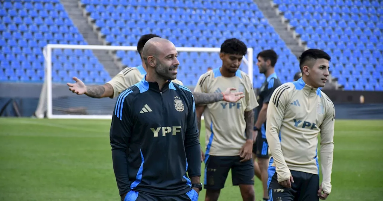 Javier Mascherano reveló que tiene a dos futbolistas de la Mayor cerrados para los Juegos Olímpicos