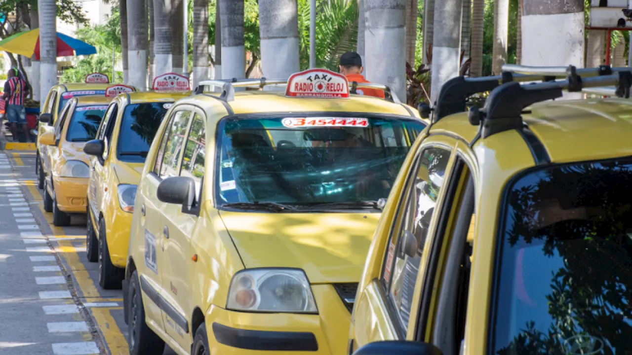 Este martes, posible paro de taxistas en Barranquilla