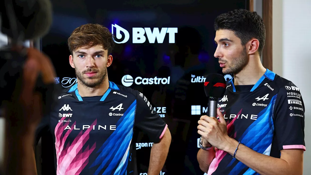 Border esteban Ocon et Pierre Gasly, un défi de 15 Grands Prix pour Alpine