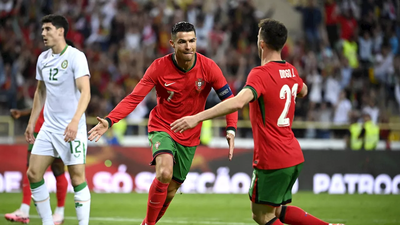 Cristiano Ronaldo s'offre un doublé, le Portugal domine l'Irlande (3-0)