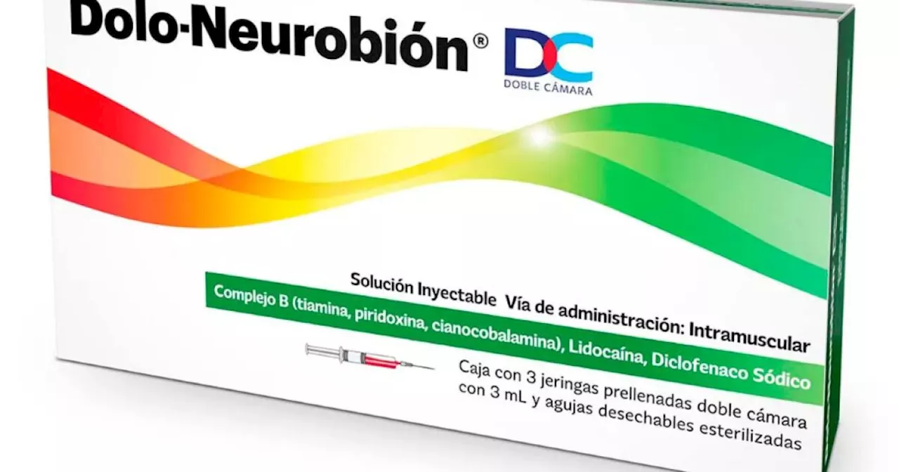 La Cofepris alerta por la falsificación del medicamento Dolo-Neurobión