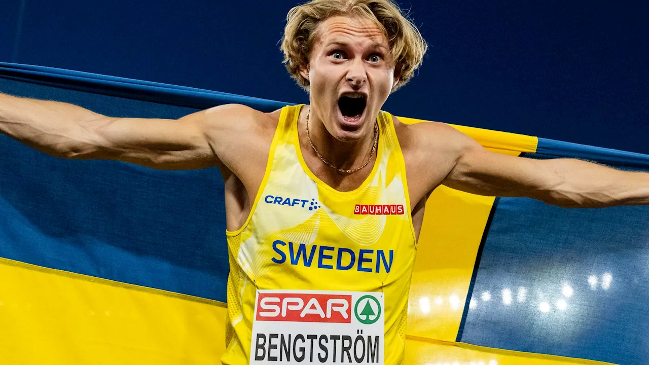 Carl Bengtström vinner EM-brons – slår svenskt rekord