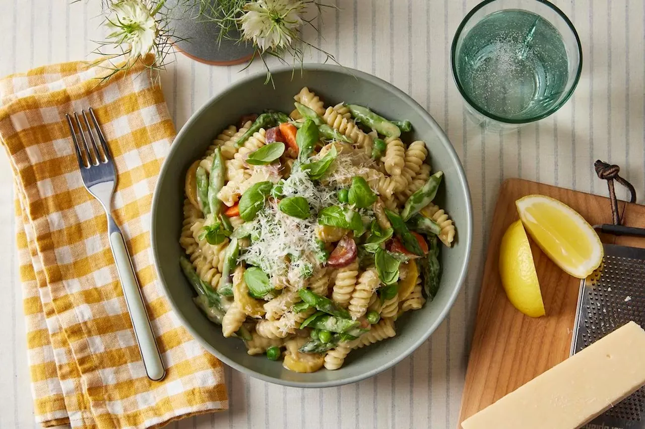 Dairy-Free Creamy Pasta Primavera Recipe on Food52