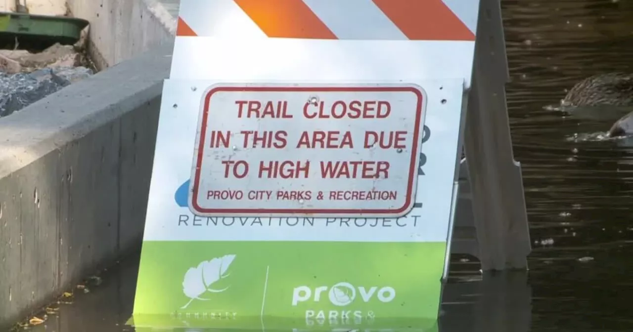 Multiple crossings closed on Provo River Parkway Trail