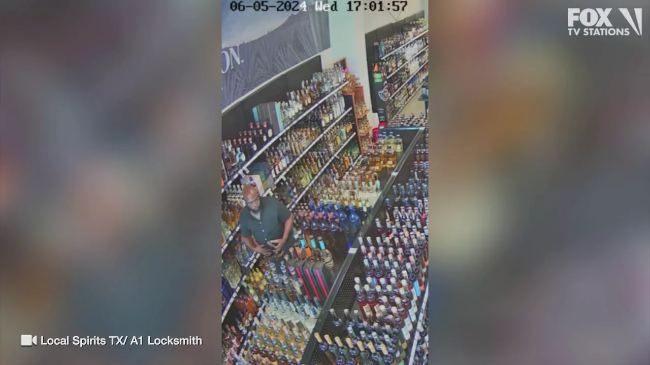 Celina police arrest man seen on video stuffing liquor bottles down his pants