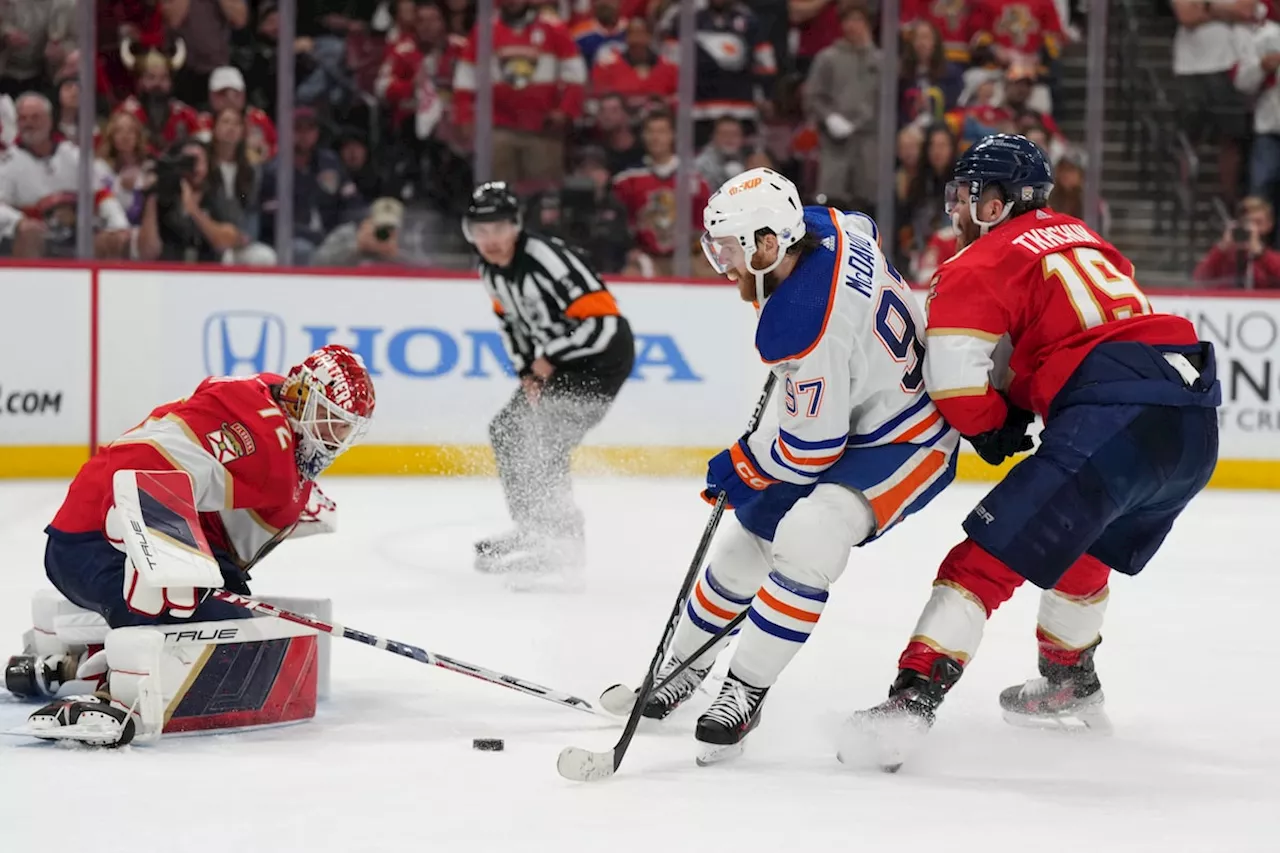 Oilers in a hole after dropping Game 2 to Panthers