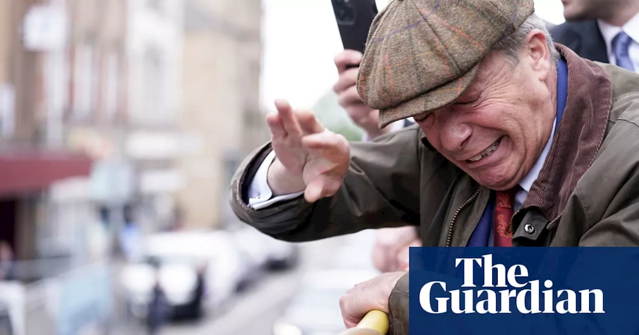 Man arrested after objects thrown at Nigel Farage in Barnsley