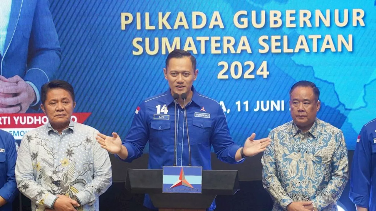 Demokrat Dukung Petahana di Pilkada Sumsel dan Maluku, Pulau Jawa Masih Dinamis