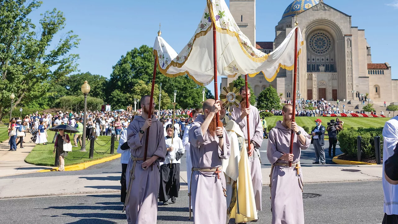 Prayers, songs greet National Eucharistic Pilgrimage in US capital