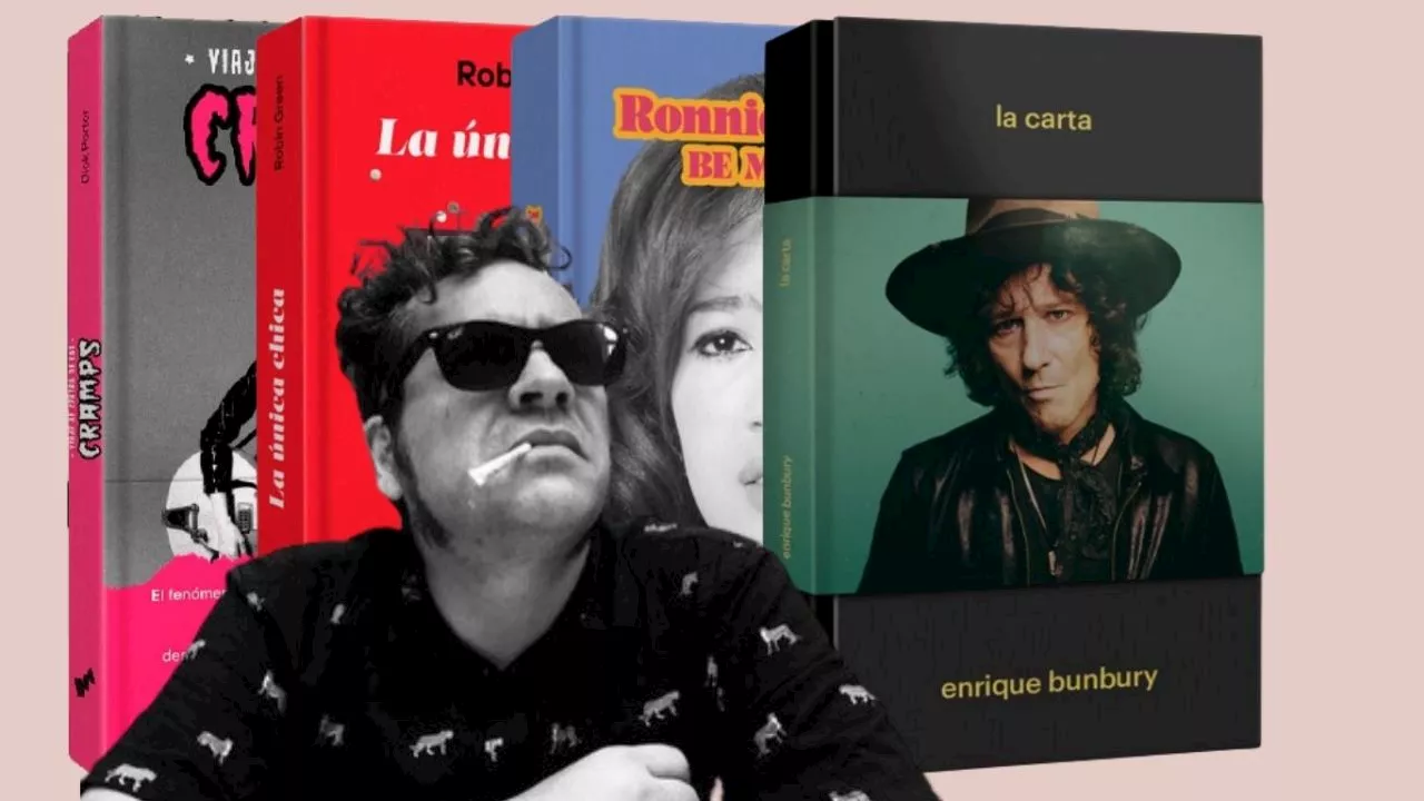 Liburuak estrena "La Carta" con Enrique Bunbury y otros libros de rocanrol: entrevista con Pablo Salgado