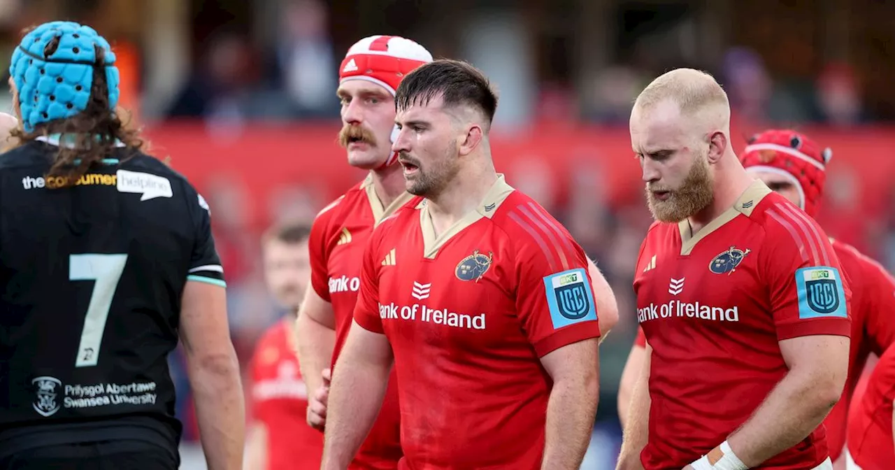 Munster's Diarmuid mad for action after Barron spell through injury