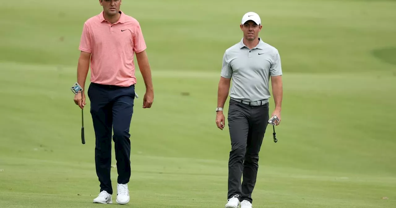 Rory McIlroy to play with Scottie Scheffler and Xander Schauffele at US Open