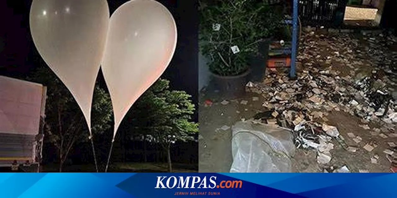 Cara Unik Korea Selatan Balas Balon Sampah Korea Utara